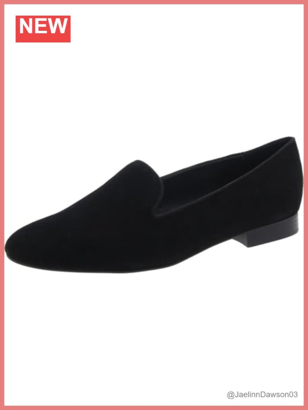 Women's Velvet Slip-On Loafer Round Toe Flat Casual
